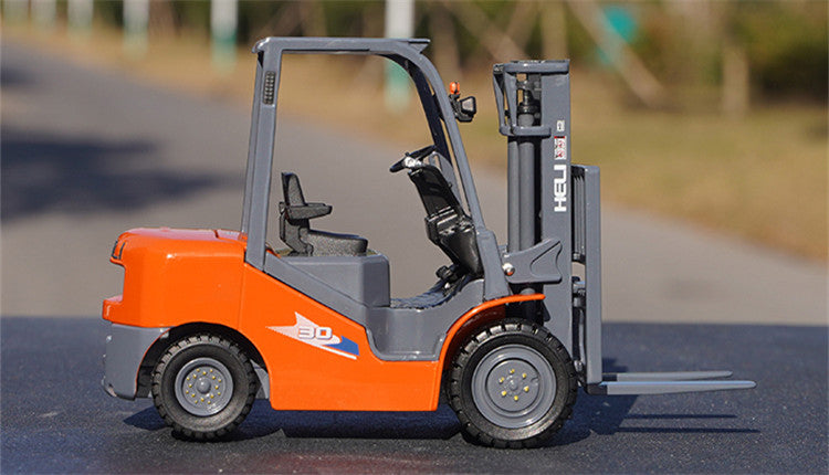 Original factory 1:25 HELI CPCD30 Internal Combustion forklift display model for promotional gifts