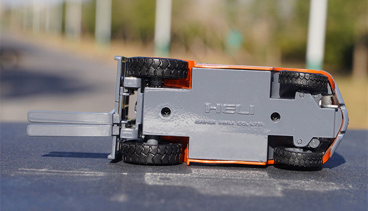 Original factory 1:25 HELI CPCD30 Internal Combustion forklift display model for promotional gifts