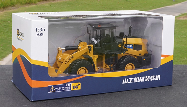 1:35 Scale SEM LE70-3X Electric Alloy wheel loader model – Heavy Alloy engineering machinery model