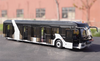 Original factory 1:42 Yutong AB14E Airport Shuttle Bus model for gift