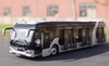 Original factory 1:42 Yutong AB14E Airport Shuttle Bus model for gift