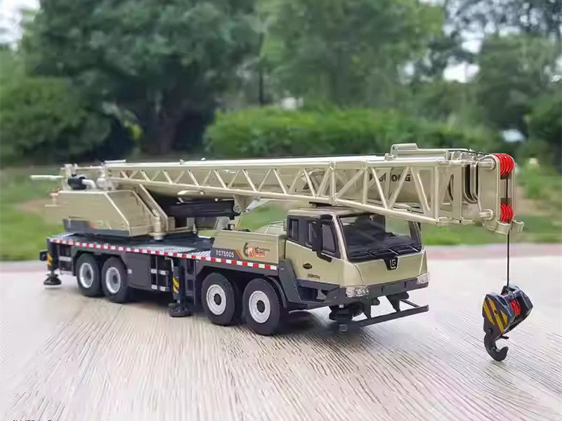 Original high details 1:50 Liugong TC750C5 Commemorative Alloy Truck Crane Model – Premium Alloy Collectible crane miniature