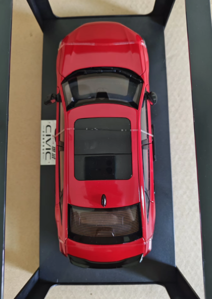 1/18 NEW 2019 Honda Civic (Yellow / Green) Lancer-Evolution Diecast Car Model