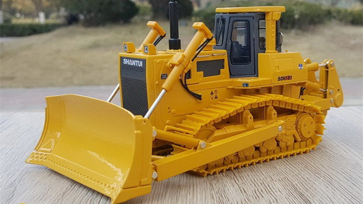 Realistic Heavy Equipment Replica 1:43 Shantui SD52-5 collectible bulldozer model with Functional Blade & Track