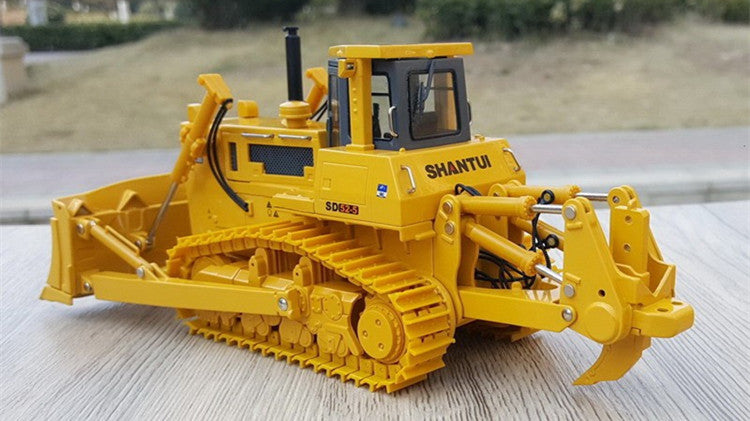 Realistic Heavy Equipment Replica 1:43 Shantui SD52-5 collectible bulldozer model with Functional Blade & Track
