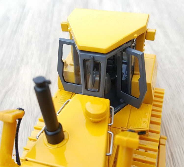 Realistic Heavy Equipment Replica 1:43 Shantui SD52-5 collectible bulldozer model with Functional Blade & Track