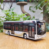 1:36 Foton AUV BJ6129EVCA Diecast Electric City Bus Model, Alloy Electric Transit Bus Model for Gift, Collectibles, Ornaments