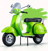 Original 1:10 Vespa 125 Classics Motorcycle Model Alloy Scooter Off Road Autocycle Simulation Collectibles for Gift, Toys