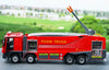 High Quality 1:43 Yongqiang CARMICHAEL COBRA3 Cobra, Alloy Main Foam Fire Truck Model Miniature for Gift