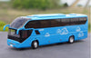 Original Factory 1:42 Higer KLQ6125B H92 Suzhou King Long Coach Model – Alloy Tour Bus Miniature