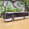1:36 Foton AUV BJ6129EVCA Diecast Electric City Bus Model, Alloy Electric Transit Bus Model for Gift, Collectibles, Ornaments