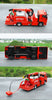 High Quality 1:43 Yongqiang CARMICHAEL COBRA3 Cobra, Alloy Main Foam Fire Truck Model Miniature for Gift