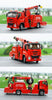 High Quality 1:43 Yongqiang CARMICHAEL COBRA3 Cobra, Alloy Main Foam Fire Truck Model Miniature for Gift