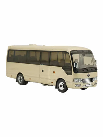 Original Factory 1:24 Original YUTONG T7 Business Van Model Coach Miniature– Alloy Luxury Minibus for Gift, Display