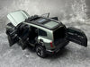 Original Factory 1:18 Changan Deep Blue G318 Metal Off-Road SUV – Diecast New Energy Vehicle Model with Opening Doors