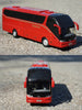 Alloy Collectible 1:42 Higer KLQ6127BAE51 Highway Coach Diecast Model Bus-1:42 Higer Highway Coach Diecast Model for Gift