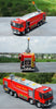 High Quality 1:43 Yongqiang CARMICHAEL COBRA3 Cobra, Alloy Main Foam Fire Truck Model Miniature for Gift