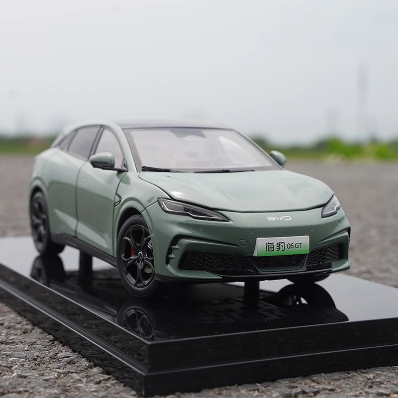 1:18 BYD Seal 06GT EV Diecast Model – Original Alloy Electric Sedan Display Replica
