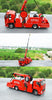 High Quality 1:43 Yongqiang CARMICHAEL COBRA3 Cobra, Alloy Main Foam Fire Truck Model Miniature for Gift