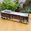1:36 Foton AUV BJ6129EVCA Diecast Electric City Bus Model, Alloy Electric Transit Bus Model for Gift, Collectibles, Ornaments