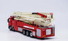 High Quality 1:43 Yongqiang CARMICHAEL COBRA3 Cobra, Alloy Main Foam Fire Truck Model Miniature for Gift