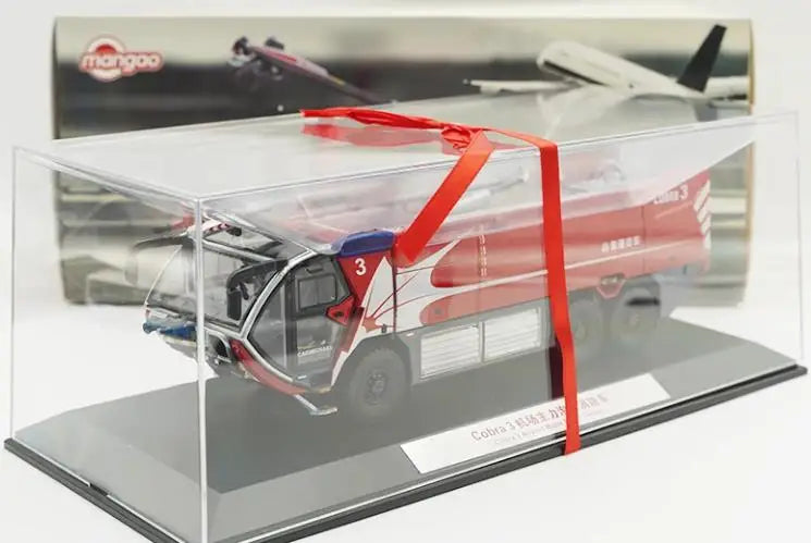 High Quality 1:43 Yongqiang CARMICHAEL COBRA3 Cobra, Alloy Main Foam Fire Truck Model Miniature for Gift