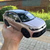 Original Factory 1:18 Volkswagen Tiguan L Pro R-Line 2024 Diecast SUV Model with Opening Parts & Detailed Interior