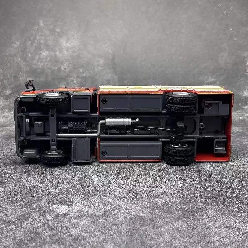 Original Authentic 1:43 MAN POMPIERII Rescue Fire Truck Model – German MAN Diecast Emergency Vehicle