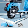 Original 1:10 Vespa 125 Classics Motorcycle Model Alloy Scooter Off Road Autocycle Simulation Collectibles for Gift, Toys