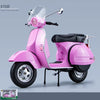 Original 1:10 Vespa 125 Classics Motorcycle Model Alloy Scooter Off Road Autocycle Simulation Collectibles for Gift, Toys