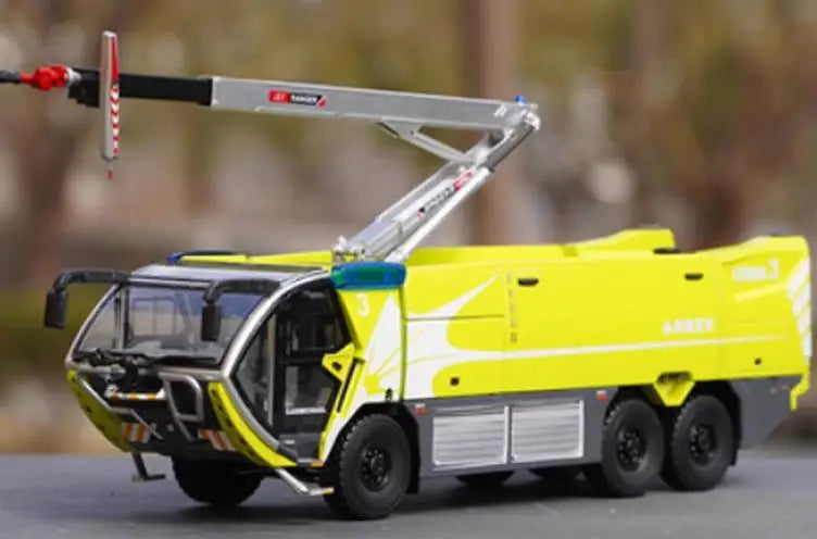 High Quality 1:43 Yongqiang CARMICHAEL COBRA3 Cobra, Alloy Main Foam Fire Truck Model Miniature for Gift
