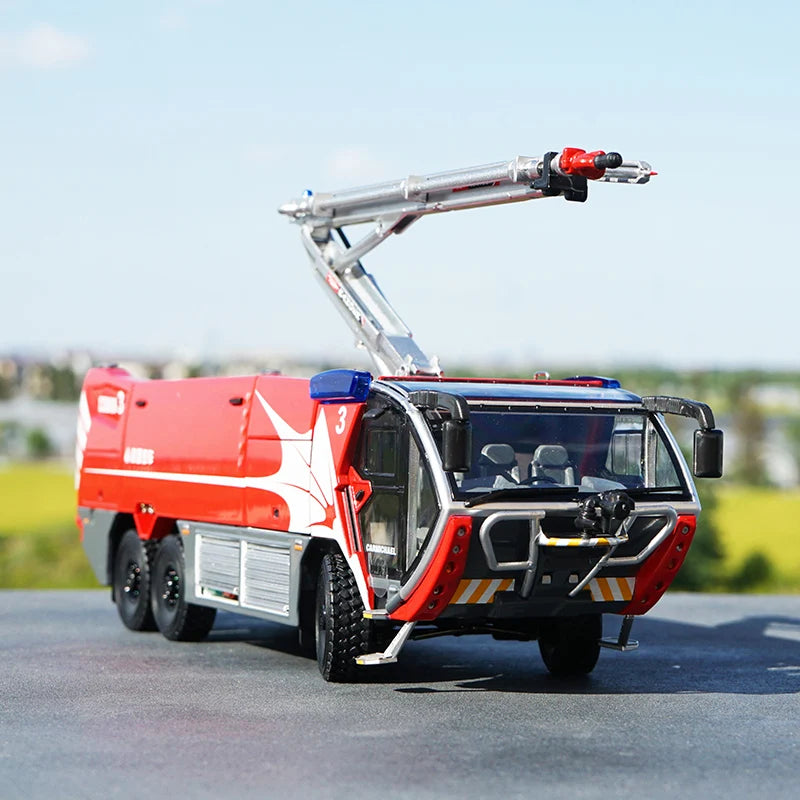 High Quality 1:43 Yongqiang CARMICHAEL COBRA3 Cobra, Alloy Main Foam Fire Truck Model Miniature for Gift
