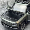 Original Factory 1:18 Changan Deep Blue G318 Metal Off-Road SUV – Diecast New Energy Vehicle Model with Opening Doors