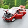 Original Factory 1:18 Geely Emgrand GL Diecast Sedan Model with Alloy Body, Opening Doors, Steering & Suspension