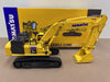 Original Authentic 1:43 Komatsu PC520LC-11M0 Excavator Model | Rotating Construction Machine Replica for Display, Gift