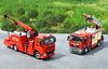 High Quality 1:43 Yongqiang CARMICHAEL COBRA3 Cobra, Alloy Main Foam Fire Truck Model Miniature for Gift