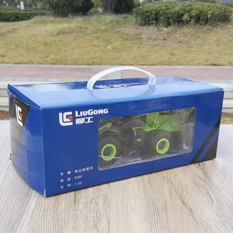 High Quality Authentic 1:35 LIUGONG 856E Electric Wheel Loader Alloy Mode for Toys Display Gifts Decoration Collection