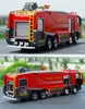 High Quality 1:43 Yongqiang CARMICHAEL COBRA3 Cobra, Alloy Main Foam Fire Truck Model Miniature for Gift