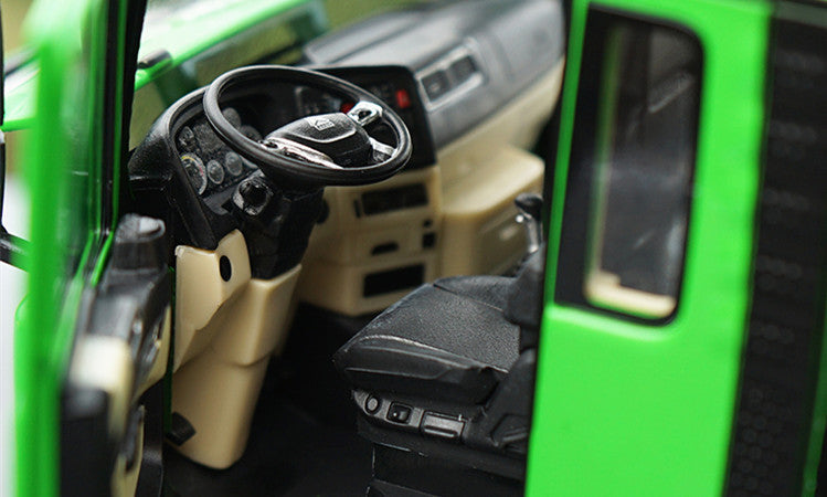 high detail collectiable 1:24 HOWO TX alloy tipper truck model for gift, collection, display