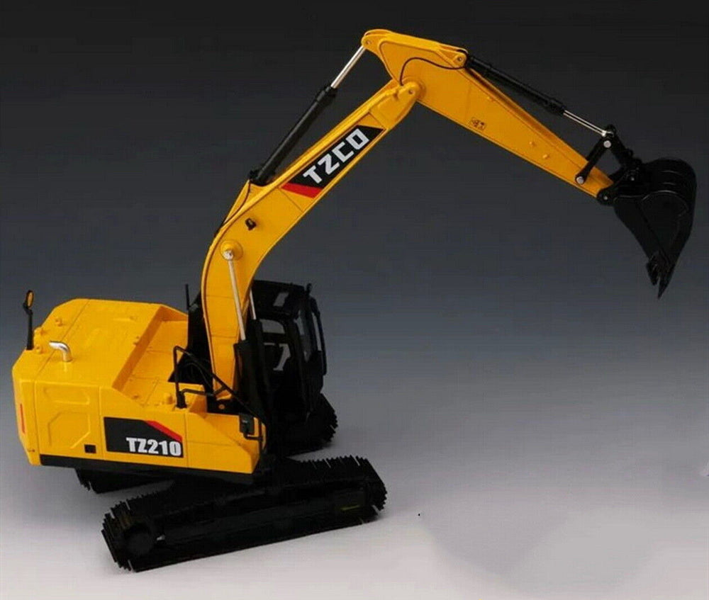 High quality 1:30 TZCO tz210 excavator model, brand new Taizhong Excavator model for gift