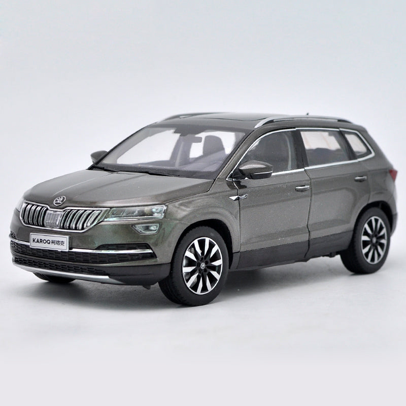 Original factory authentic 1:18 skoda KAROQ diecast metal scale car models collectible alloy car model with small gift