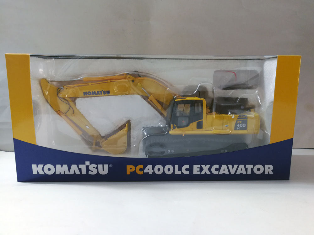 1/50 KOMATSU PC400LC-8 Excavator Metal Tracks diecast models