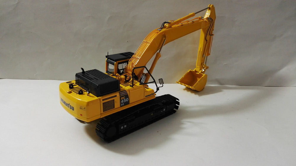 Collectible Komatsu digger model, 1/50 KOMATSU PC450LC-8 Excavator Metal Tracks