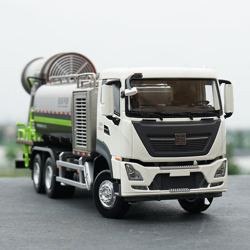 Original factory authentic 1:38 Zoomlion Dongfeng Environmental Dust Suppression truck model, Zoomlion Clean Dust Truck model toy gift
