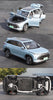Original factory 1:18 BYD huweijian frigate 07 diecast alloy simulation car model for BYD real car promotion