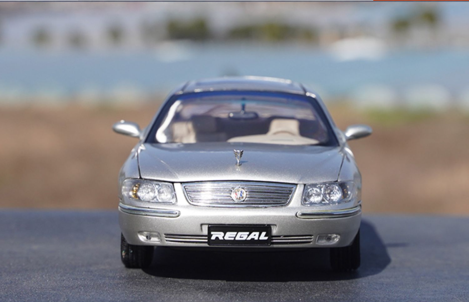 Original factory 1:18 GM Buick first generation Regal diecast scale car model for gift, collection