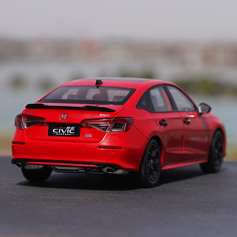 Original factory 1:18 CIVIC model Honda New CIVIC XI 2022 CIVIC alloy car model