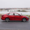 Original factory 1:18 Chang an EADO PLUS 2021 diecast red simulation car model for gift, collection