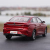 Original factory 1:18 Chang an EADO PLUS 2021 diecast red simulation car model for gift, collection