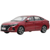 Original factory 1:18 Chang an EADO PLUS 2021 diecast red simulation car model for gift, collection